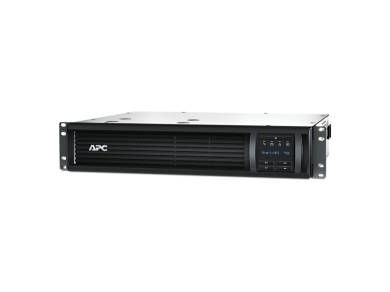 SMT750RMI2UC  APC Smart-UPS 750VA/ 500W, RM 2U, Line-Interactive, LCD, Out: 220-240V 4xC13 (2-Switched), SmartSlot, USB, SmartConnect, Black, (REP: SMT750RMI2U)