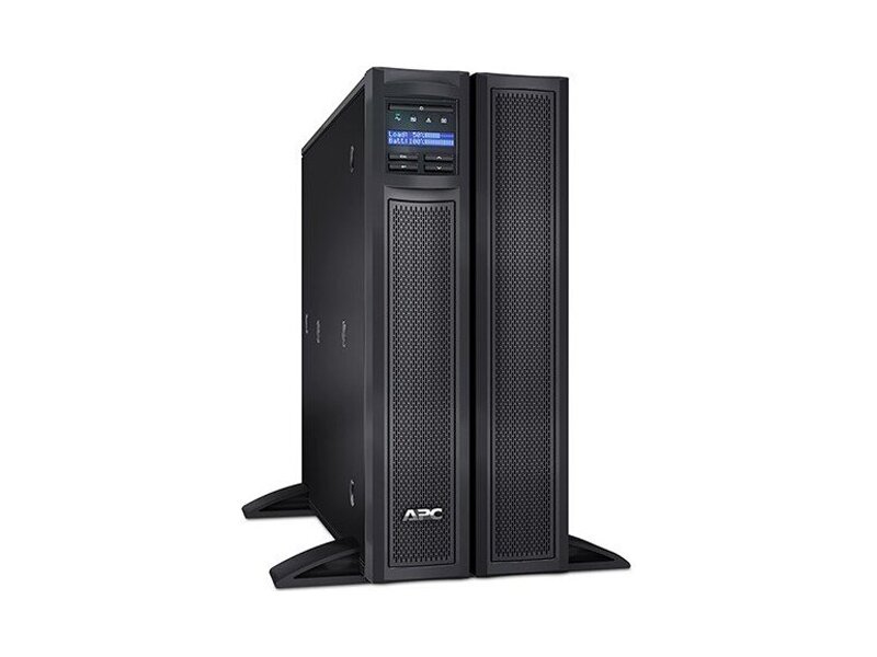 SMX2200HV  ИБП APC Smart-UPS X 2200VA/ 1980W, RM 4U/ Tower, Ext. Runtime, Line-Interactive, LCD, Out: 220-240V 8xC13 (3-gr. Switched) 2xC19, SmartSlot, USB, COM, EPO, HS User Replaceable Bat, Black 3