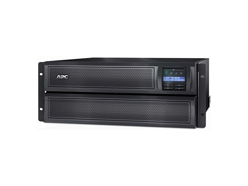 SMX2200HV  ИБП APC Smart-UPS X 2200VA/ 1980W, RM 4U/ Tower, Ext. Runtime, Line-Interactive, LCD, Out: 220-240V 8xC13 (3-gr. Switched) 2xC19, SmartSlot, USB, COM, EPO, HS User Replaceable Bat, Black