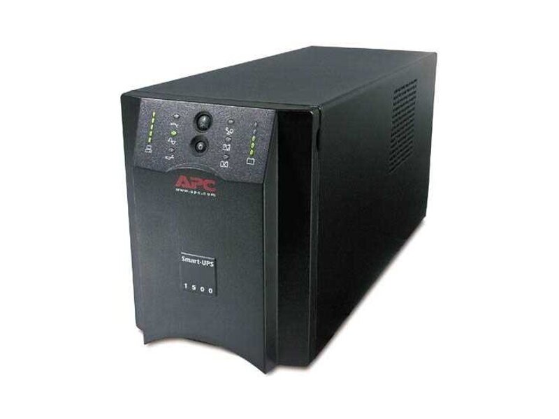 SUA1500I  ИБП APC Smart-UPS SUA, 1500VA / 980W, Line-Interactive, Tower, IEC, Serial+USB, SmartSlot
