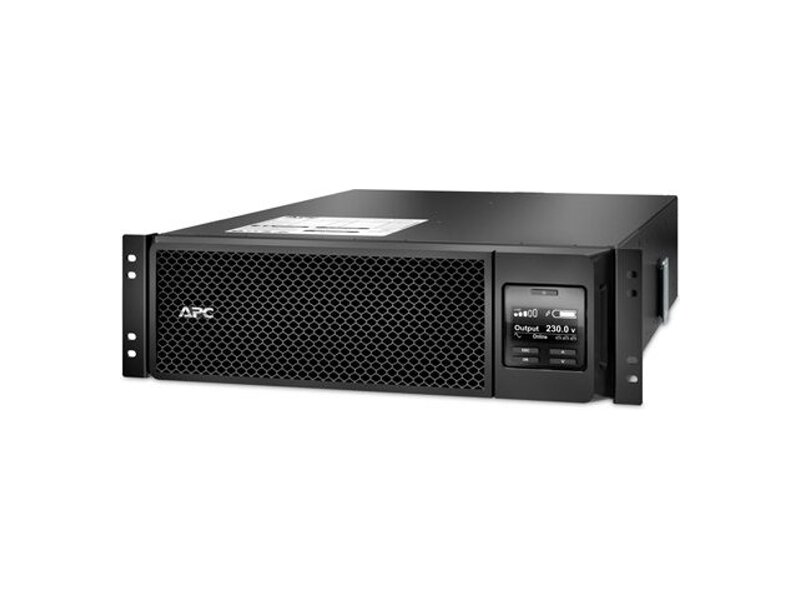 SRT5KRMXLI  ИБП APC Smart-UPS SRT RM, 5000VA/ 4500W, On-Line, Extended-run, Rack 3U (Tower convertible), Pre-Inst. Web/ SNMP, with PC Business, Black 0