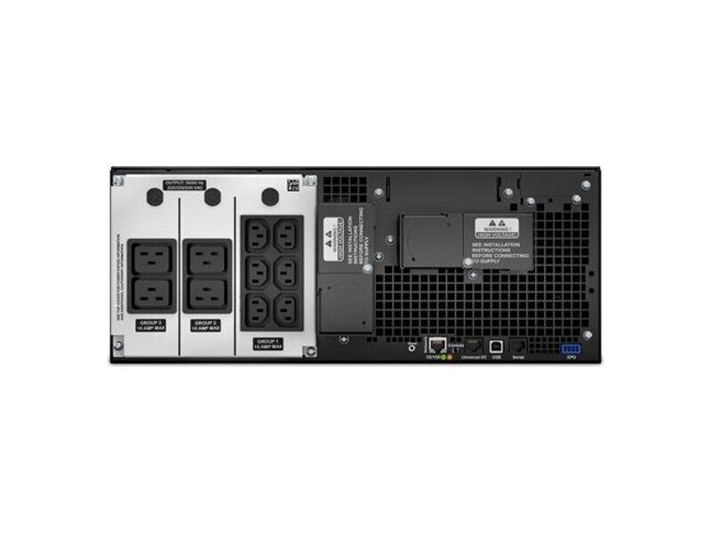 SRT6KRMXLI  ИБП APC Smart-UPS SRT RM, 6000VA/ 6000W, On-Line, Extended-run, Rack 4U (Tower convertible), Pre-Inst. Web/ SNMP, with PC Business, Black 2
