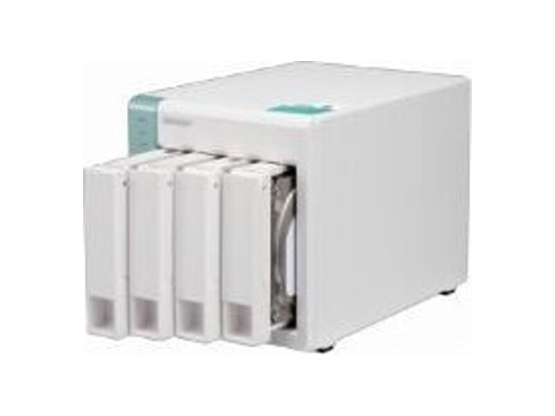 D4 Pro  СХД QNAP CHANNEL D4 Pro DC 1GB/ 4x3.5''/ 2.5'' HDD/ 3xUSB/ 1microUSB/ HDMI/ 2x1GbE