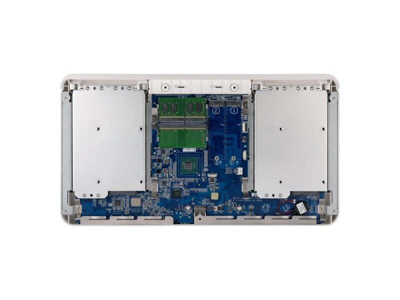 HS-453DX-8G  СХД QNAP HS-453DX-8G 2x3.5''/ 2.5'' SATA 6G, 8GB, 3xUSB, 2xHDMI, RJ45 1