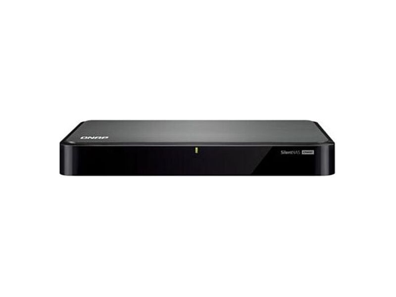 S2  СХД channel QNAP S2 NAS, Quadcore Intel Celeron J1900/ 2xHDD, Silent, fanless, HDMI