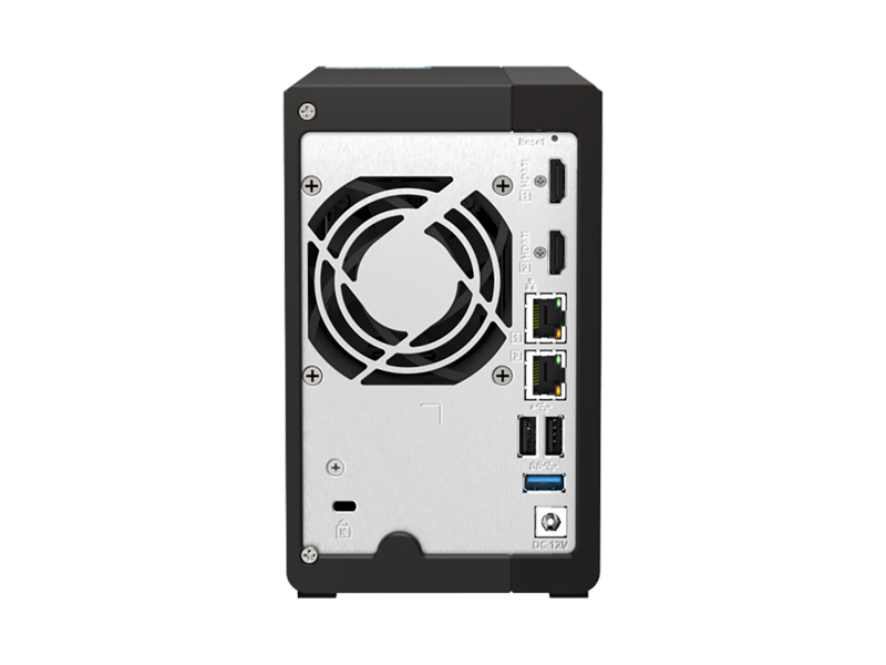 TS-253E-8G  Сетевое хранилище NAS QNAP TS-253E-8G 2x3.5''/ 2.5'' SATA 6G, 8GB, 2xM.2, 2xUSB, 2xHDMI, 2xRJ45 2