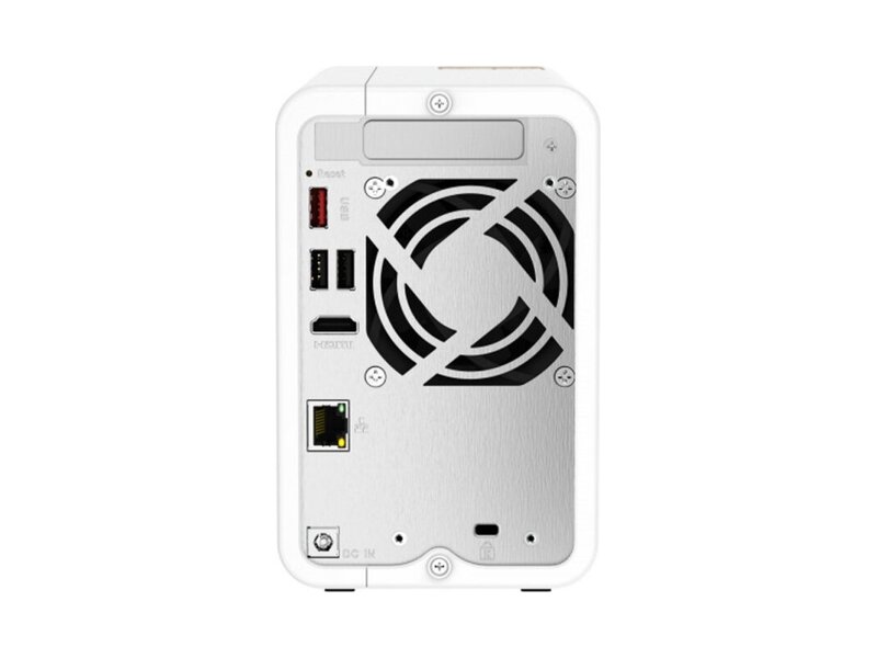 TS-262-4G  Сетевое хранилище NAS QNAP TS-262-4G 2x3.5''/ 2.5'' SATA 6G, 4GB, 2xM.2 2280, 2xUSB, HDMI, RJ45 1