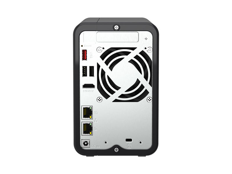 TS-264-8G  Сетевое хранилище NAS QNAP TS-264-8G 2x3.5''/ 2.5'' SATA 6G, 8GB, 2xM.2 , 2xUSB, HDMI, 2xRJ45 1
