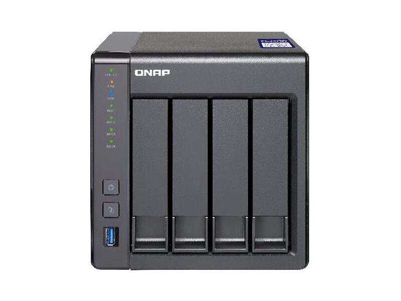 TS-431X2-8G  Сетевое хранилище SMB QNAP TS-431X2-8G NAS 4x3.5''/ 2.5'' SATA 6G, 8GB, 3xUSB, 2xRJ45