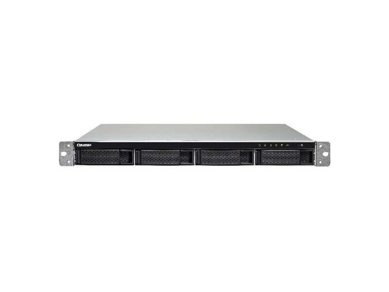 TS-453BU-RP-4G  Сетевое хранилище SMB QNAP TS-453BU-RP-4G NAS 1U/ 4x3.5''/ 2.5'' SATA 6G, 4GB, 4xUSB, HDMI, 4xRJ45