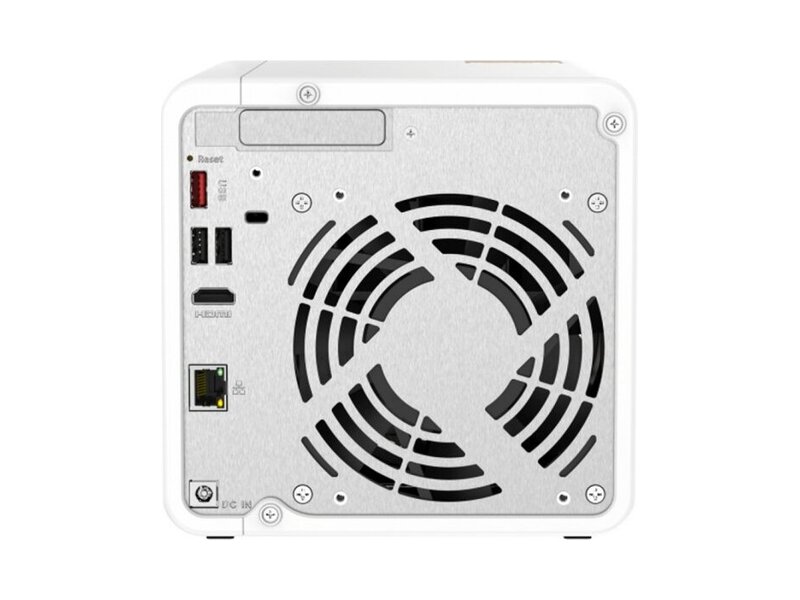 TS-462-4G  Сетевое хранилище QNAP TS-462-4G-EU-RU 4x3.5''/ 2.5'' SATA 6G, 2xM.2 2280, 4GB, 2xUSB, HDMI, RJ45 1