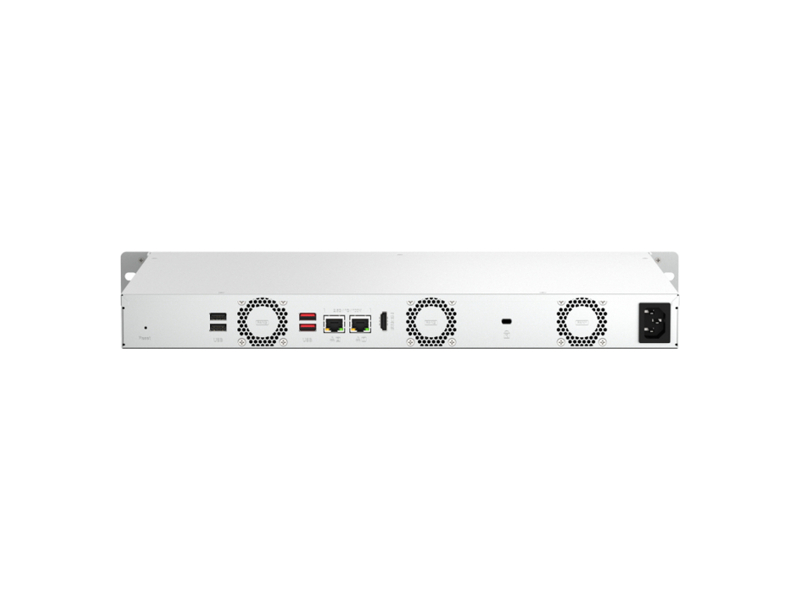 TS-464EU-8G  Сетевое хранилище NAS QNAP TS-464EU-8G 1U/ 4x3.5''/ 2.5'' SATA 6G, 2xM.2 2280, 8GB, 2xUSB, HDMI, 2xRJ45 1