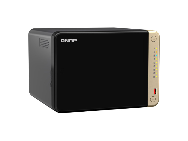 TS-664-8G  Сетевое хранилище NAS QNAP TS-664-8G 6x3.5''/ 2.5'' SATA 6G, 2xM.2 2280, 8GB, 2xUSB, HDMI, 2xRJ45