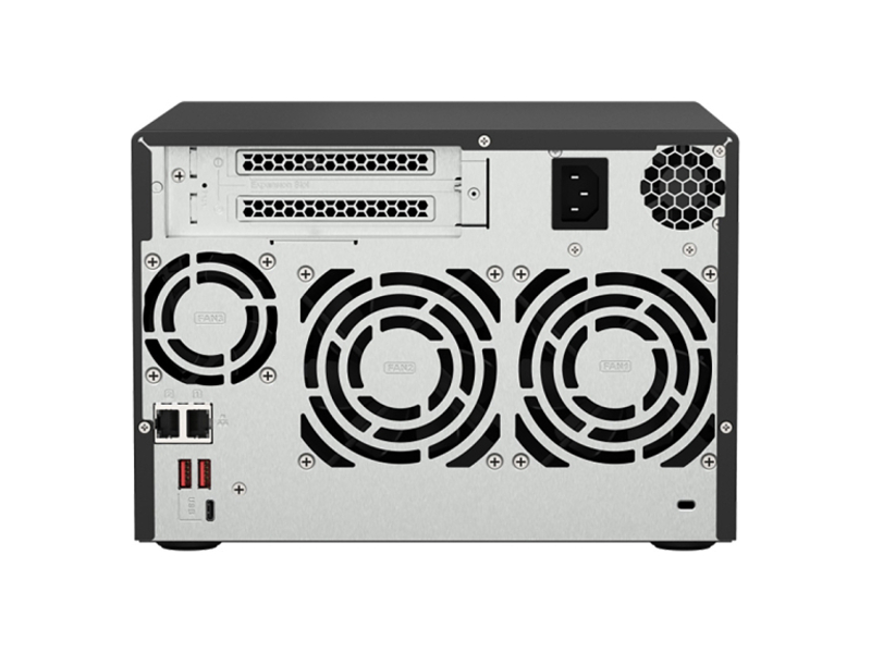 TS-673A-8G  Сетевое хранилище QNAP TS-673A-8G NAS, 6x3.5''/ 2.2'' SATA 6G, 2xM.2 2280, 8GB, 4xUSB, 4xRJ45 1