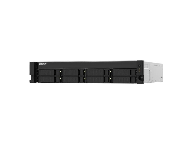 TS-832PXU-4G  Сетевое хранилище NAS QNAP TS-832PXU-4G 2U/ 8x3.5''/ 2.5'' SATA 6G, 4GB, 4xUSB, 2 x 10GbE SFP+