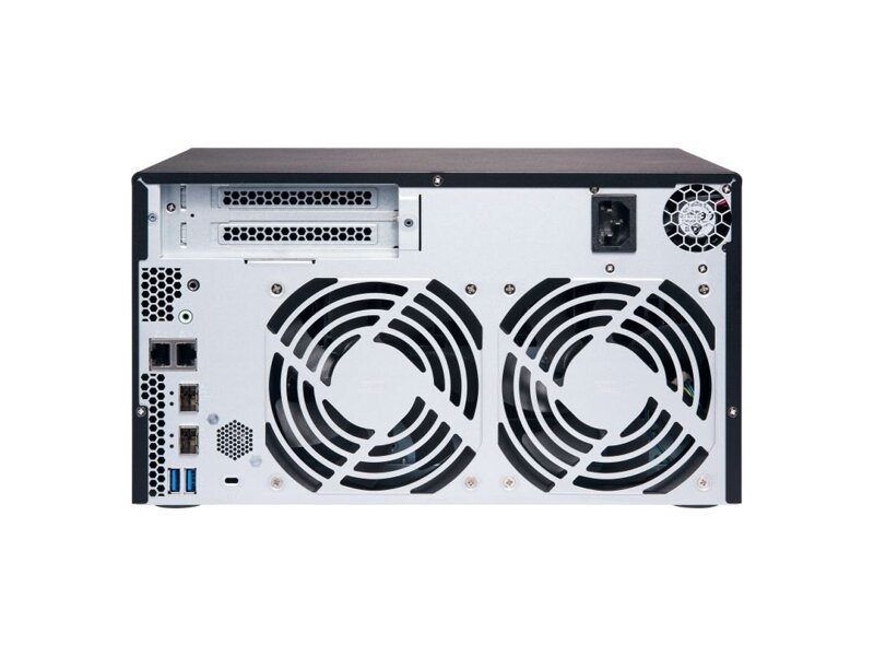 TS-832X-2G  Сетевое хранилище SMB QNAP TS-832X-2G 2U/ 8x3.5''/ 2.5'' SATA 6G, 2GB , 4xUSB, 2x 10GbE SFP+ LAN, 2x 2.5 GbE LAN 1