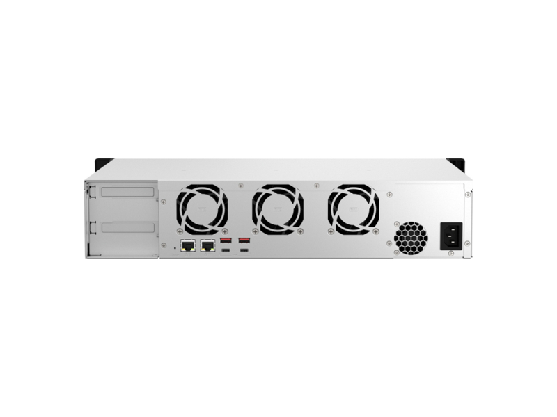 TS-873AeU-4G  Сетевое хранилище NAS QNAP TS-873A-8G 2U/ 8x3.5''/ 2.5'' SATA 6G, 4GB, 2xM.2 2280, 3xUSB, USB-C, 2 x 2.5G/ 1G/ 100M 1
