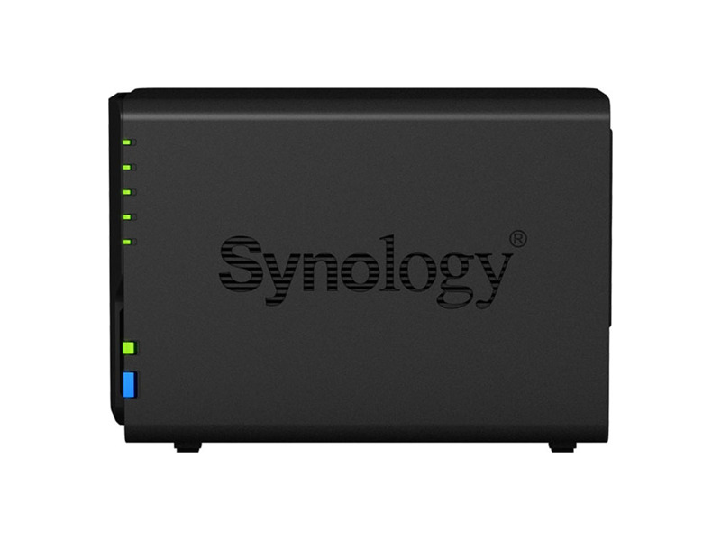 DS220+  Synology DS220+ DC 2, 0GhzCPU/ 2GB(upto6)/ RAID0, 1/ up to 2HDDs SATA(3, 5'' 2, 5'')/ 2xUSB3.0/ 2GigEth/ iSCSI/ 2xIPcam(up to 25)/ 1xPS / 2YW (repl DS218+) 2