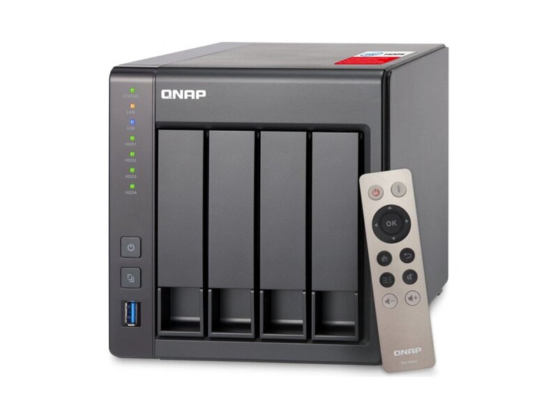 TS-451+-8G  CХД QNAP TS-451+-8G 4xHDD, HDMI, Intel Celeron J1900, 8GB.