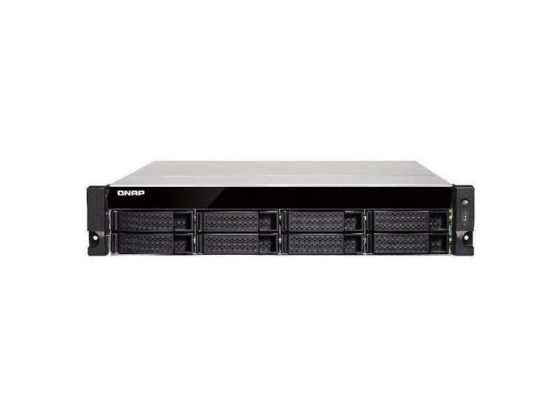TS-853BU-RP-4G  CХД QNAP TS-853BU-RP-4G 2U/ 8 x 3.5/ 2.5'' SATA 6G, 8GB, HDMI, RJ45