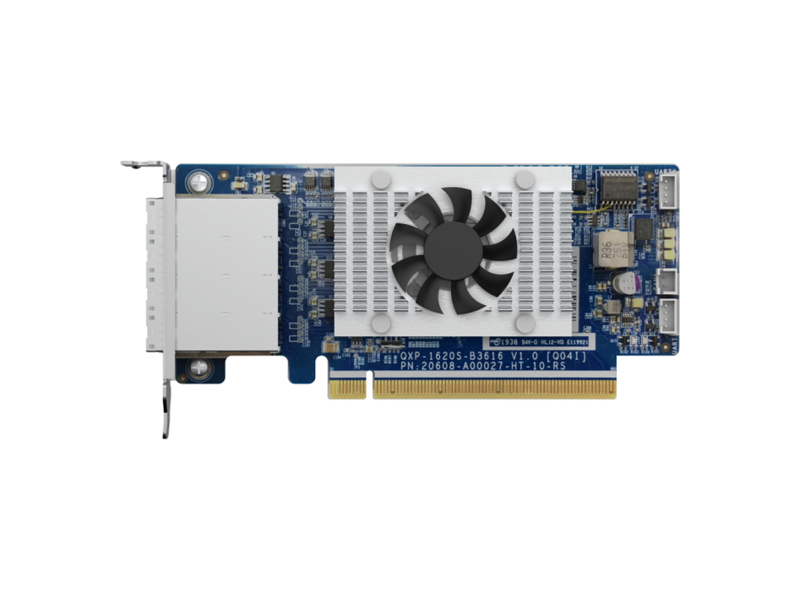 QXP-1620S-B3616W  Карта расширения QNAP QXP-1620S-B3616W SAS 12 GB/ s, 4xSFF-8644 PCI-E Gen3 x16