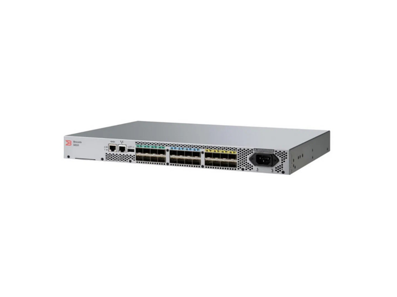BR-G610-24-16G-1  Коммутатор Brocade G610 24-port Fibre Channel Switch, 24-port licensed, 24x16Gb SFP28 transceivers