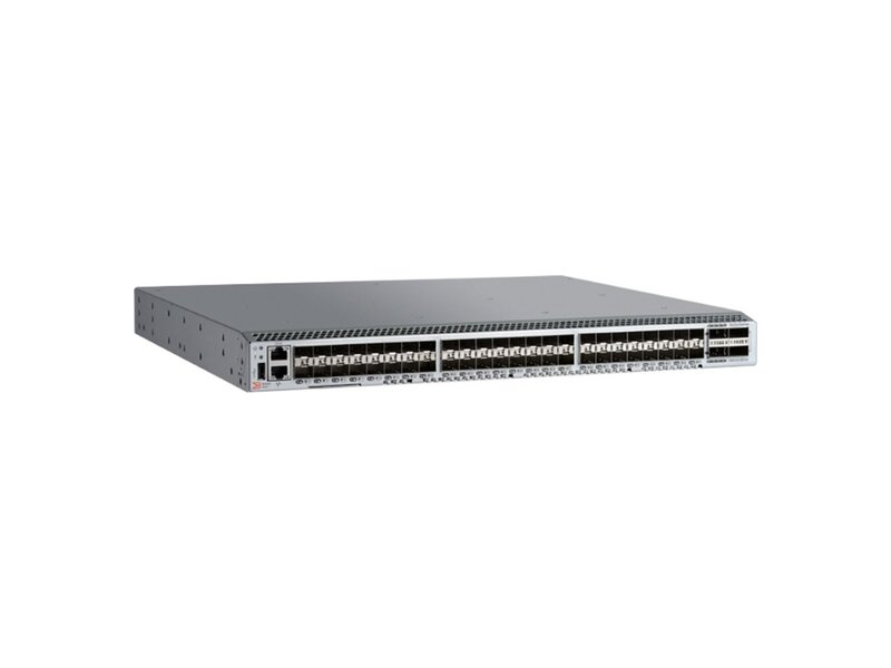 BR-G620-24-32G-R1  Коммутатор FC Brocade G620S 64-port FC Switch, 24-port licensed, included 24x 32Gb SWL SFP+ transceivers, 2x PS 250W, Port Side Exhaust Air Flow, Rail Kit