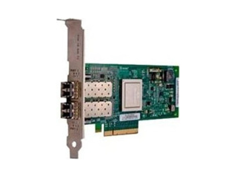406-BBEL  Адаптер Dell QLogic 2562 2-port 8Gb PCIe x8 Optical Fiber Channel HBA PCIe Low Profile
