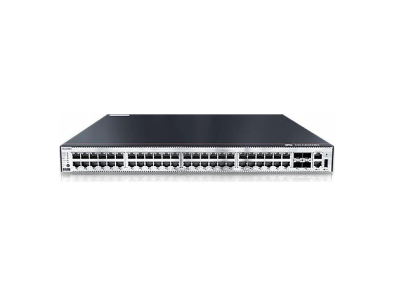 02352QPT-003_BSW  Коммутатор HUAWEI S5731-H48T4XC (48*10/ 100/ 1000BASE-T ports, 4*10GE SFP+ ports, 1*expansion slot) + Basic Software + 2pc 150W AC Power module + 1U mounting ear