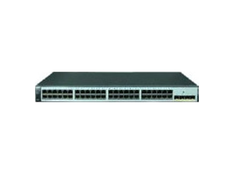 98010610  Коммутатор Huawei S1720-52GWR-4P (48 Ethernet 10/ 100/ 1000 ports, 4 Gig SFP, AC 110/ 220V) (S1720-52GWR-4P)