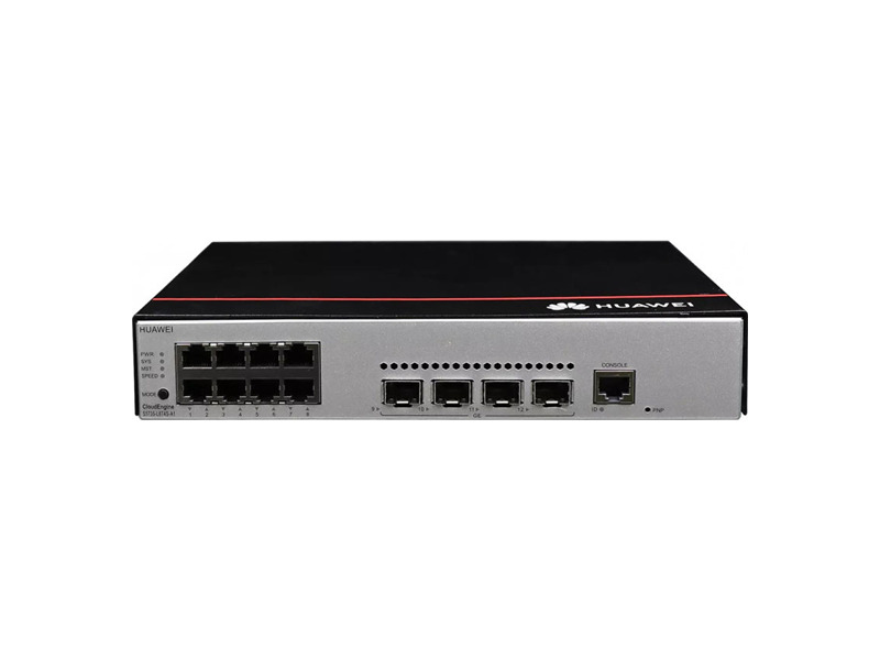 98011291_BSW  Коммутатор HUAWEI S5735-L8P4X-A1 (8*10/ 100/ 1000BASE-T ports, 4*10GE SFP+ ports, PoE+, AC power) + Basic Software