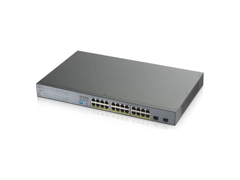 GS1300-26HP-EU0101F Коммутатор Zyxel GS1300-26HP-EU0101F 24G 2SFP 24PoE+ 250W неуправляемый