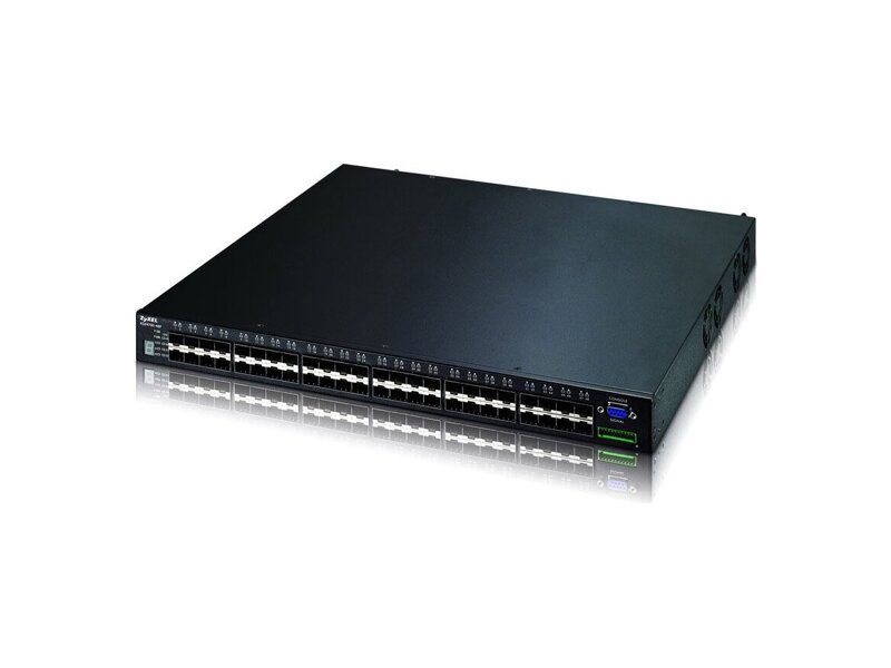 XGS4700-48F  Коммутатор ZYXEL XGS4700-48F Layer 3+ Gigabit Switch with 48 SFP slots and 2 expansion slots