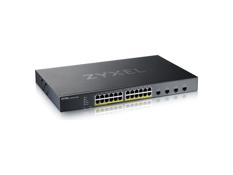 XGS1935-28HP-EU0101F  Маршрутизатор Zyxel Smart L3 Lite PoE+ NebulaFlex XGS1935-28HP, rack 19'', 24xGE PoE+, 4xSFP+