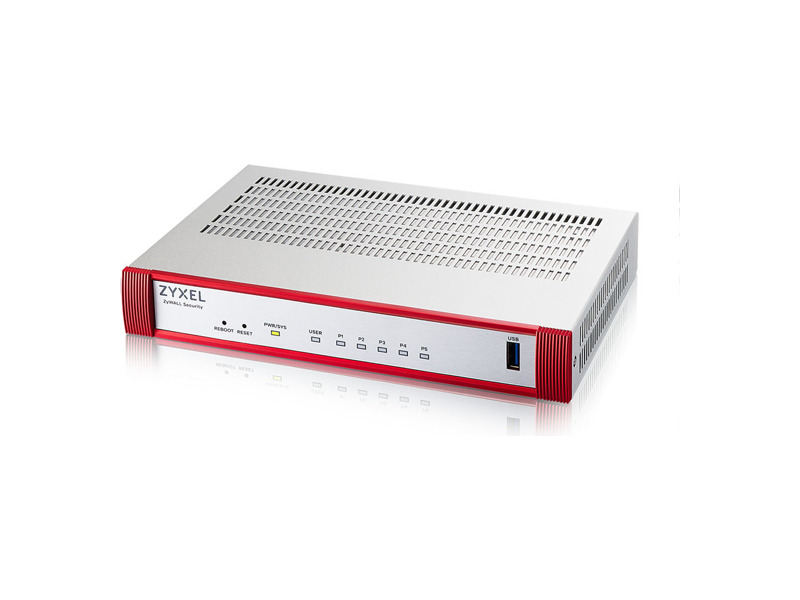 USGFLEX50H-EUCI01F  Межсетевой экран Zyxel USG FLEX 50H, 5xRJ-45: 1G (LAN/ WAN), USB3.0