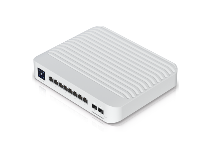USW-Pro-8-PoE  Коммутатор Ubiquiti Unifi Enterprise 8 Poе, 6x PoE+, 2x PoE++, 2x 10G SFP+, 56 GB/ s, 1000 VLANs, 150W
