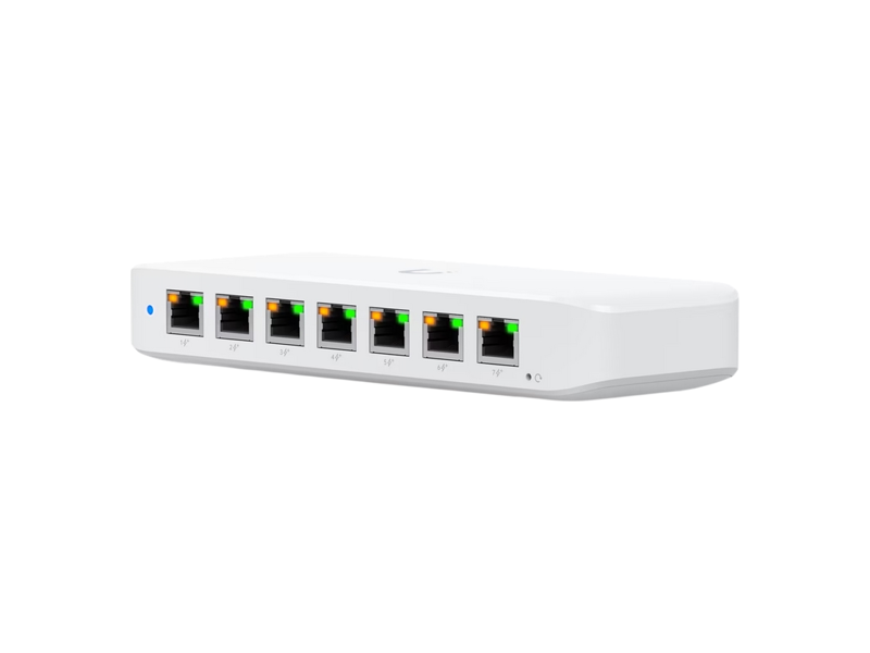 USW-Ultra-60W  Коммутатор Ubiquiti Ultra 60W/ 8xRJ45/ 7xPOE/ 57V 60W