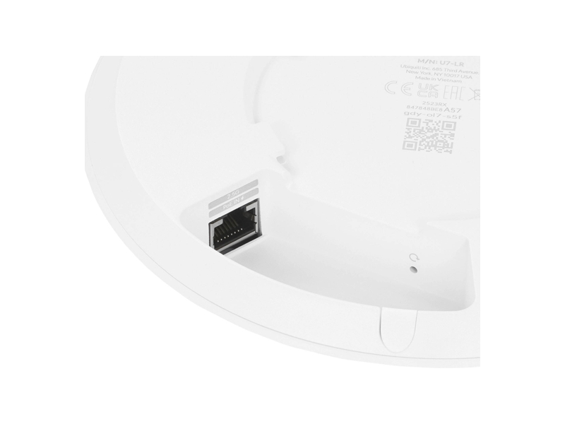 U7-LR  Wi-Fi точка доступа U7 Long-Rang UBIQUITI Wi-Fi7, 2.5 GbE, 3 x 3 (DL/ UL MU-MIMO), 2 x 2 (DL/ UL MU-MIMO), 300 clients 1