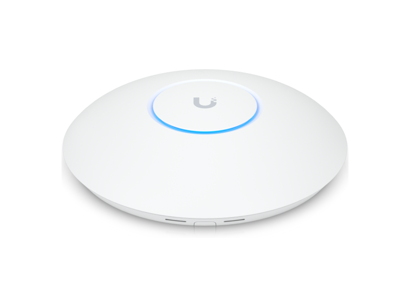 U7-Pro  Ubiquiti Ceiling-mounted WiFi 7 AP with 6 spatial streams and 6 GHz support for interference-free WiFi in demanding, large-scale environment