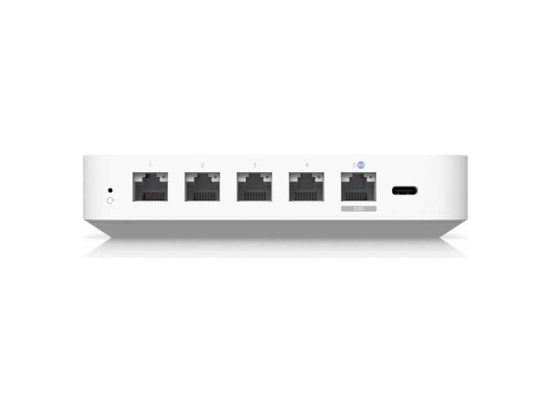 UCG-Ultra  Шлюз Ubiquiti UCG-Ultra UniFi Devices 30, Simultaneous Users Connected 300, 2.5 GbE RJ45, 4xGbE RJ45, Firewall, VPN, BT 1