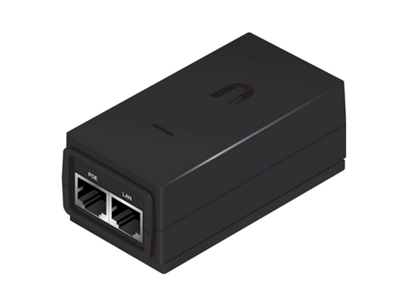 POE-24-12W-G  Блок питания Ubiquiti 24V PoE Adapter 2xRJ45