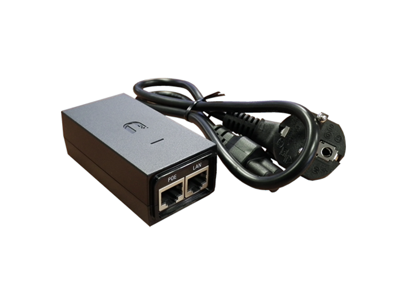 POE-24-24W  Инжектор PoE Ubiquiti POE-24-24W 10/ 100BASE-T 1
