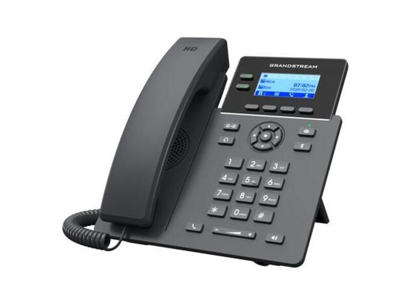 GRP2602G  Телефон VOIP GRP2602G GRANDSTREAM/ 2 линии/ 4 SIP/ POE/ GDSM/ Конференция 5 устройств/ EHS Plantronics/ Jabra/ Sennheiser/ HD Audio/ Wi-Fi