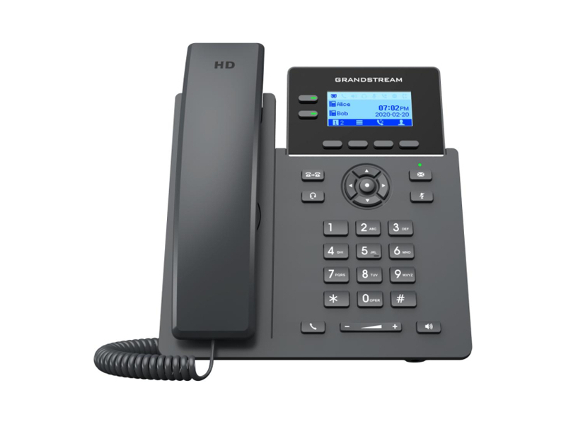 GRP2602P  Телефон IP Grandstream GRP2602P черный