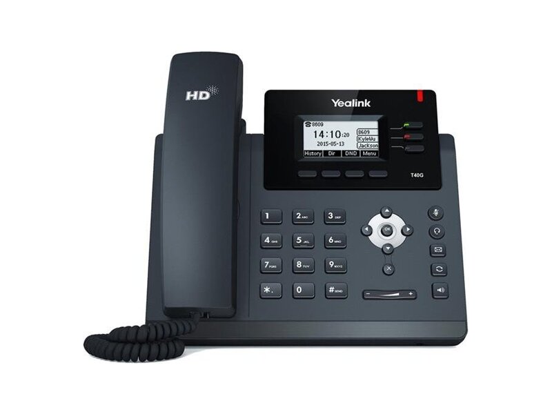 SIP-T40G  Телефон SIP Yealink SIP-T40G черный