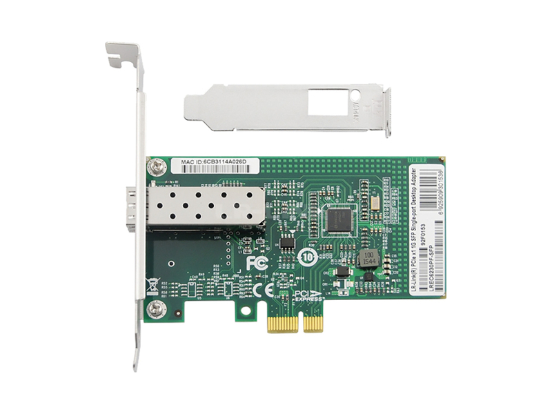 LREC6230PF-SFP  Сетевой адаптер LR-Link PCIE 1GB 1000MBPS SINGLE LREC6230PF-SFP
