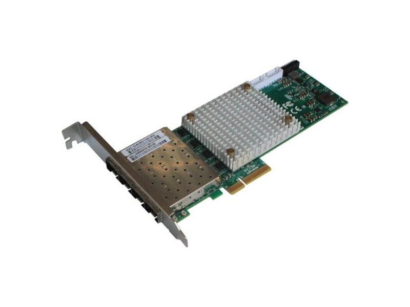 LREC9054PF-4SFP  Адаптер LR-Link LREC9054PF-4SFP PCIe x4 4*SFP 100FX Fiber