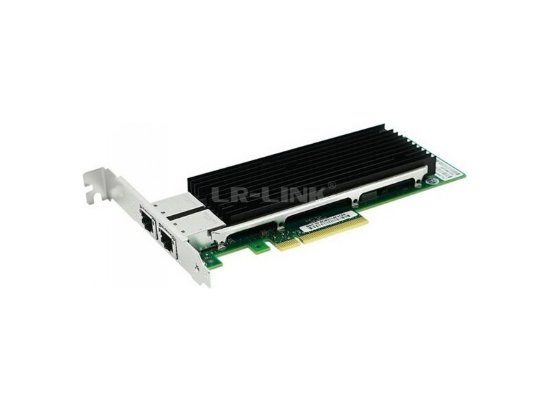LREC9802BT  Адаптер LR-Link LREC9802BT PCIe 2.1 x8, Intel x540, 2*RJ45 10G NIC Card