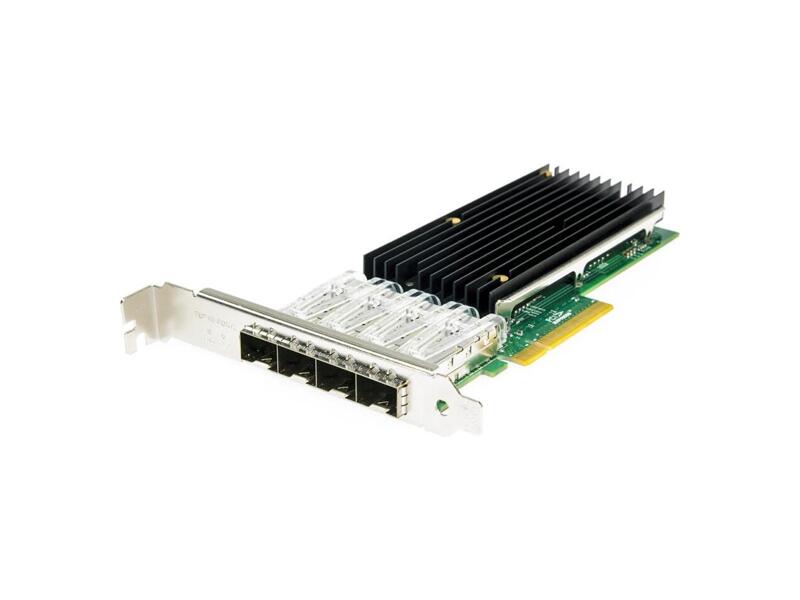 LREC9804BF-4SFP+  Адаптер LR-Link LREC9804BF-4SFP+ PCIe 3.0 x8, Intel XL710, 4*SFP+ 10G NIC Card