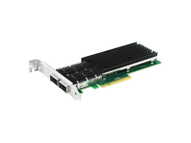 LREC9902BF-2QSFP+  Сетевой адаптер LR-Link PCIE 40G FIBER 2QSFP+ LREC9902BF-2QSFP+